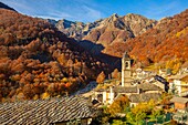 Piedicavallo, Val di Cervo, Biella, Piemont, Italien, Europa
