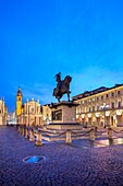 Piazza San Carlo, Turin, Piedmont, Italy, Europe