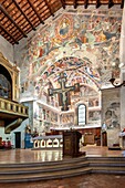 Ottaviano Nelli, Stories of Saint Augustine and Last Judgment, Church of Ant'Agostino, Gubbio, Province of Perugia, Umbria, Italy, Europe