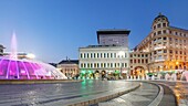 De Ferrari-Platz, Genua (Genua), Liguaria, Italien, Europa