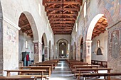 Kleine Basilika und Wallfahrtskirche Maria SS. Regina di Anglona, Policoro, Matera, Basilicata, Italien, Europa