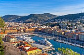 The Old Port, Nice, Alpes-Maritimes, French Riviera, Provence-Alpes-Cote d'Azur, France, Mediterranean, Europe