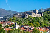 The castle, Pontremoli, Massa-Carrara, Tuscany, Italy, Europe