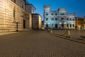 Provinzpalast auf der Piazza Dante, Grosseto, Toskana, Italien