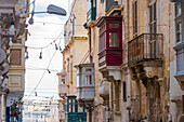 Malta, Region Südosten, Valletta, Architektur der Altstadt