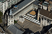 Großbritannien, London, Luftaufnahme von Guildhall