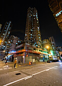 View of Yiu Kee shop with shanghai street at night