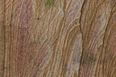 Australien, New South Wales, Blue Mountains National Park, Nahaufnahme der Textur und Muster von Sandsteinfelsen