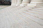 USA, DC, Washington, Marmortreppe des US Supreme Court
