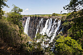 Africa, Zambia, Scenic view of Victoria Falls