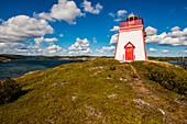 Fort Point (Admiral's Point) Leuchtturm, Trinity, Halbinsel Bonavista, Neufundland, Kanada, Nordamerika