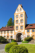 Oberes Tor des Klosters Rot an der Rot, Oberschwaben, Baden-Württemberg, Deutschland, Europa