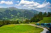 Die Jungfraubahn, Grindelwald, Berner Alpen, Schweiz, Europa
