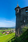 Gruyere Castle, Fribourg, Switzerland, Europe
