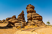 Rock Art in der Region Ha'il, UNESCO-Weltkulturerbe, Jubbah, Königreich Saudi-Arabien, Naher Osten