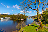 Balloch, River Leven, Loch Lomond, Scotland, United Kingdom, Europe