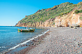 Valle Muria beach, Lipari, Aeolian Islands, UNESCO World Heritage Site, Sicily, Italy, Mediterranean, Europe