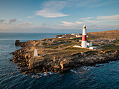 Portland Bill, Jurassic Coast, UNESCO-Weltkulturerbe, Dorset, England, Vereinigtes Königreich, Europa