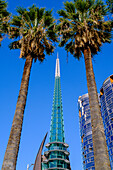 View of The Bell Tower, a tourist attraction, Perth City, Western Australia, Australia, Pacific
