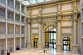 Baroque gate in the Foyer, The Berlin Palace (Humboldt Forum), Unter den Linden, Berlin, Germany, Europe