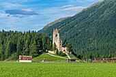 San Gian church, Engadine, Graubunden, Switzerland, Euruope