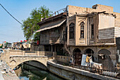 Old merchant houses, Basra, Iraq, Middle East