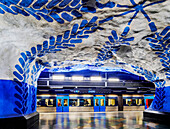T-Centralen Metro Station, Stockholm, Stockholm County, Sweden, Scandinavia, Europe