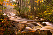 USA, Vermont, East Arlington, Flowing streams along the Appalachian Trail