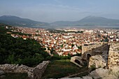 Blick von der Festung auf Prizren, Kosovo