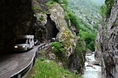 Rugova Gorge, Northern Albanian Alps near Peja, West Kosovo