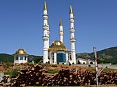 Village Mosque at Mavrovo National Park, North Macedonia