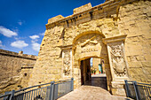 Gate of Fort St. Angelo, Vittoriosa, Birgu, Valletta, Malta, Europe