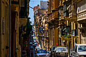 In den den Straßen von Valletta, Malta, Mittelmeer, Europa