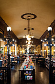 Buchhandlung im Jugendstil Caffe San Marco, Friaul-Julisch Venetien, Triest, Italien, Europa