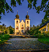 Kalvarienbergkirche im Morgenlicht, Bad Ischl, Oberösterreich; Österreich