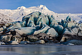 Svinafellsjökull-Gletscher in Südisland