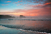 Sunrise, Sea Stacks, Bandon, Oregon, Usa