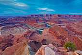 View of Colorado River from Deadhorse Point State Park, Utah