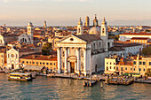 Skyline from above with Gesuati in front. Venice. Italy.