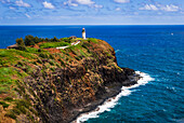 Kilauea Point Leuchtturm, Kilauea National Wildlife Refuge, Insel Kauai, Hawaii USA