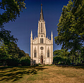 St. Martinskirche im Kurpark von Bad Ems, Rheinland-Pfalz; Deutschland