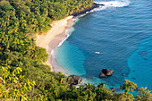 Praia Macaco on the island of Príncipe in West Africa