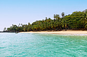 Praia Macaco on the island of Príncipe in West Africa