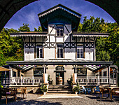 La Tonnellerie Hotel and Restaurant in the Parc de Sept Heures, Spa, Liege Province, Belgium