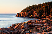 USA, Maine, Küste, Acadia-Nationalpark, Sonnenaufgang