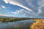 Missouri River in der Nähe von Judith Landing, Upper Missouri River Breaks National Monument, Montana.