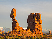 USA, Utah. Arches-Nationalpark, Balanced Rock