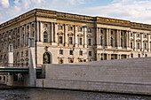 The Humboldt Forum in the Berlin Palace seen from the River Spree, Berlin, Germany