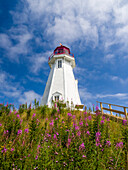 Canada, New Brunswick, Campobello Island. Mulholland Point Lighthouse