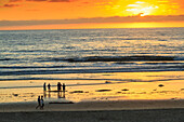 Pacific Beach Sonnenuntergang, San Diego, Kalifornien, USA